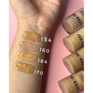 mua probase matte finish foundation 170A