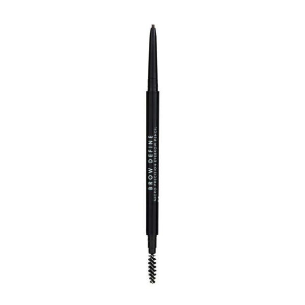 mua brow define micro eyebrow pencil dark brown BRUSH