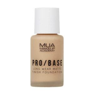 mua probase matte finish foundation 142