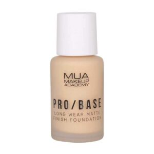 mua probase matte finish foundation 150