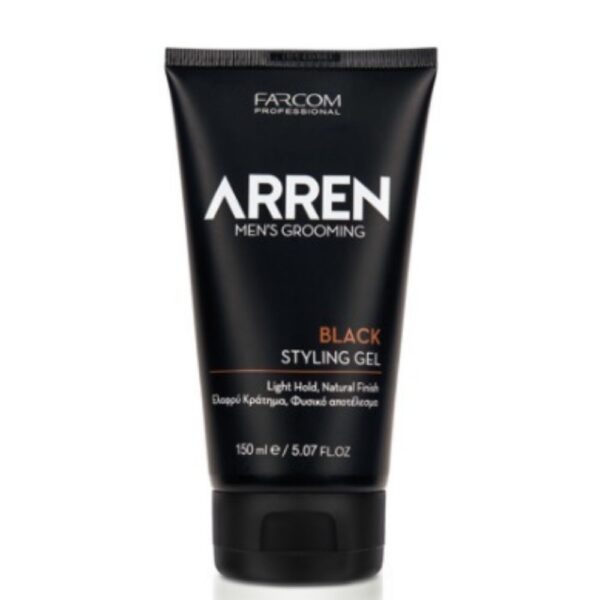 ARREN Mens Grooming Black Styling Gel