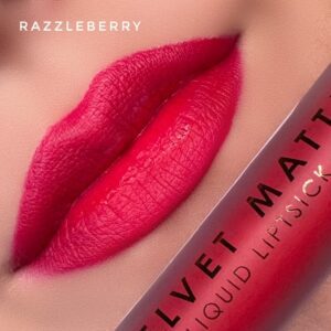 mua velvet matte liquid lipstick razzleberry COLOR