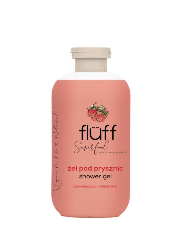 Fluff Shower Gel Strawberry a