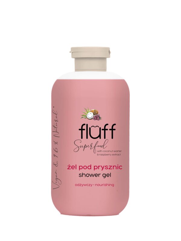 Fluff Shower Gel Coconut & Raspberry a