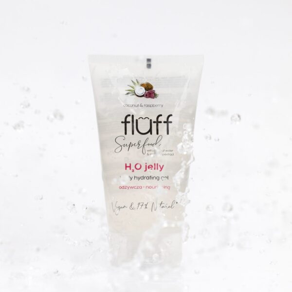 Fluff Η2Ο Jelly Body Hydrating Gel Coconut & Raspberry a