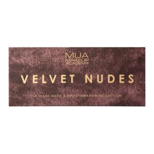 mua 10 shade eyeshadow palette velvet nudes