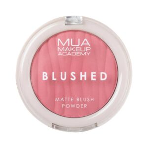 mua blushed matte powder dusky rose