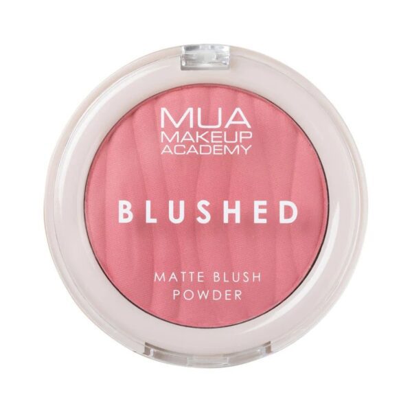 mua blushed matte powder dusky rose