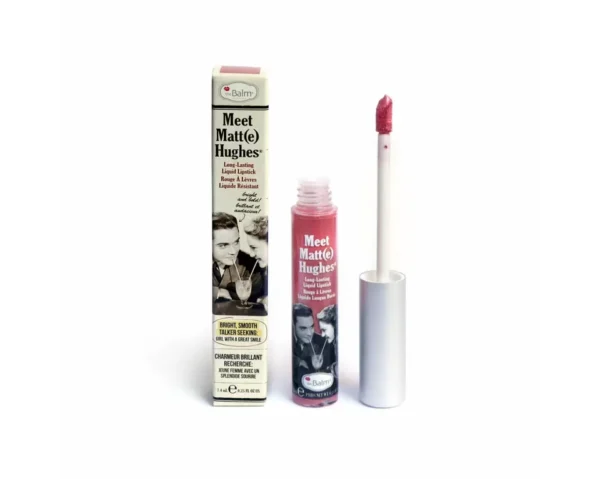 GENUINE LIPSTICK LIQUID HUGHES 7.4ML THEBALM