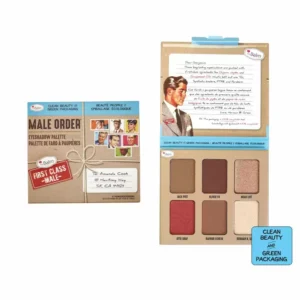 MALE ORDER FIRST CLASS EYESHADOW PALETTE 10.5GR THEBALM