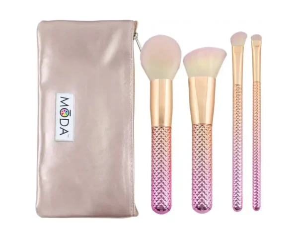 ROSE COMPLETE KIT BRUSH SET 5PC MODA ROYAL BRUSH
