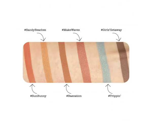 TheBalm Voyage Gold Coast Face Palette 2
