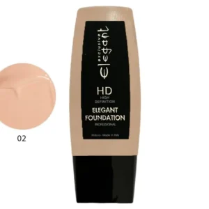 NOTRANSFER02 FOUNDATION LIQUID COVER & WATERPROOF MAKE UP 35ML ELEGANT
